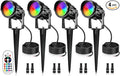 12W RGBW Color Changing Landscape Lights by LemonBest