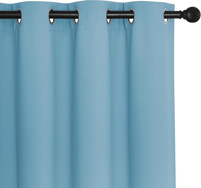 NICETOWN Blackout Drapery Curtain Panel 90 inches Long - Image 7