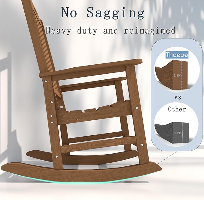 Oversized Rocking Chair, Outdoor Rocking Chair - Image 5