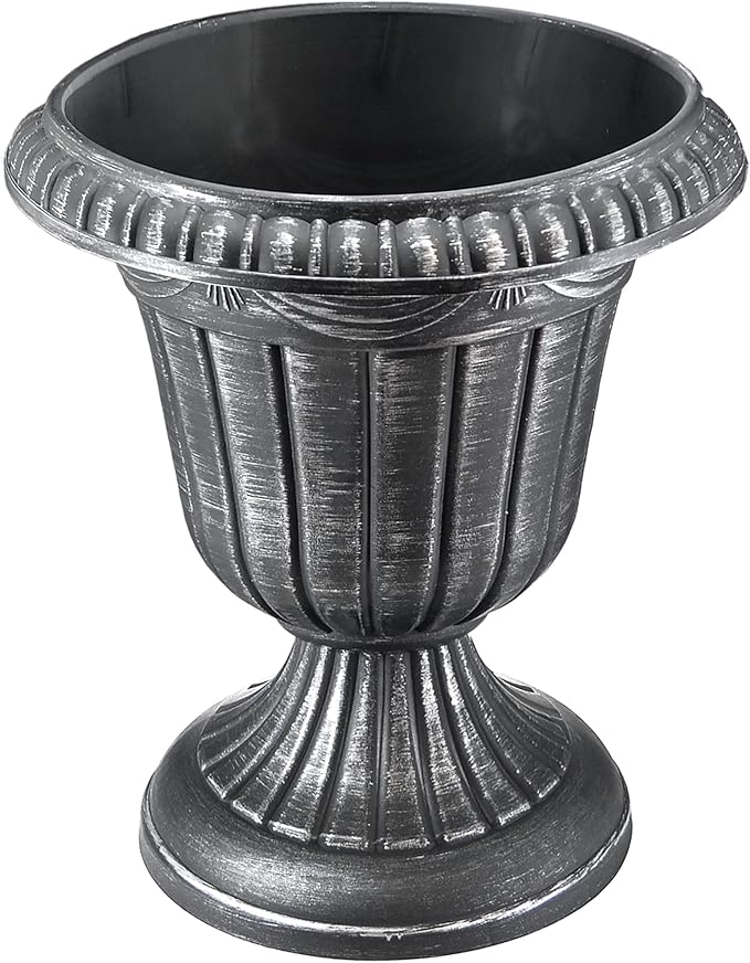 Arcadia Garden Products PL10SL Classic Traditional Plastic Urn Planter - Image 2