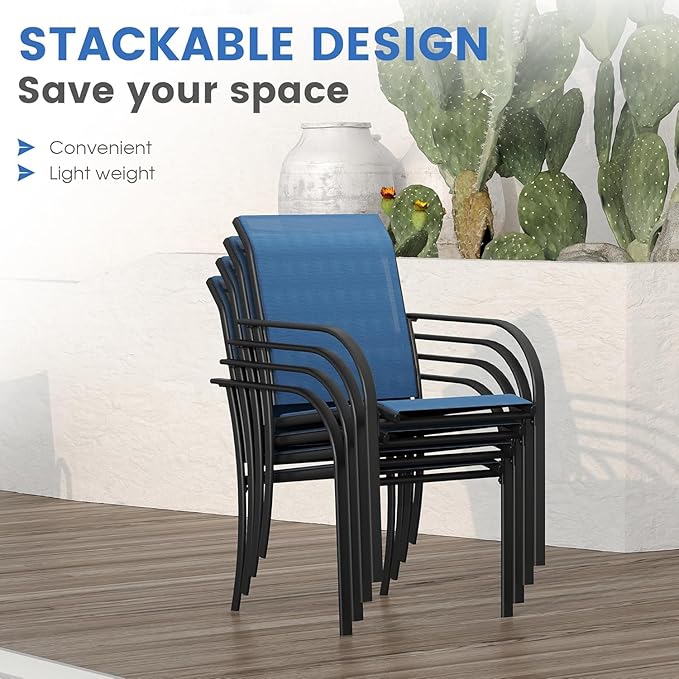 VICLLAX 5 Pieces Patio Dining Set - Image 5