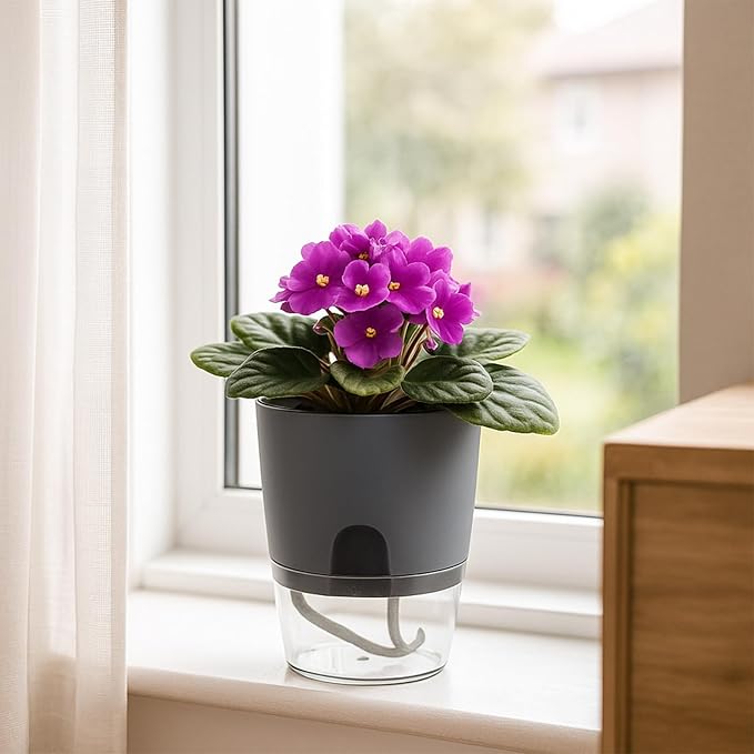 Planterhoma 8 Pack Self Watering Pots - Image 4