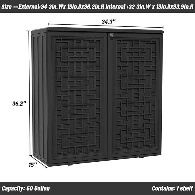 Outdoor Storage Cabinet Waterproof - Image 5