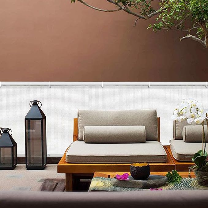 LOVE STORY Balcony Privacy Screen, UV Protection and Weather-Resistant - Image 2