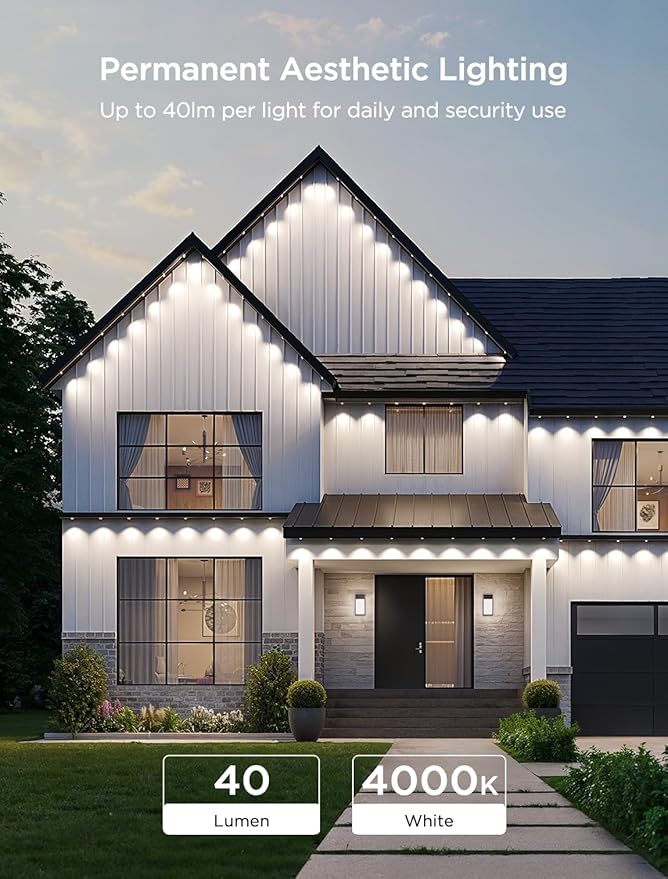Govee Permanent Outdoor Lights 2, 100ft RGBIC Outdoor Lights - Image 5