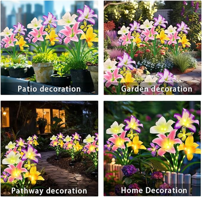Solar Garden Lights 2 Pack - Image 7