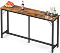 ODK 71 Inch Bar Table, Bar Height Pub Table, Counter Height Bar Table, by ODK