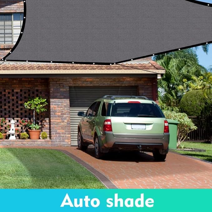EMERIT 90% Shade Cloth Sun Shade Fabric Privacy Screen Shade Cover - Image 8