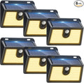 Solar Motion Sensor Outdoor Lights, Super Bright Solar Lights Outdoor Waterproof by Claoner
