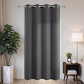 Joydeco Blackout Patio Sliding Door Curtains 108 Inches Long, Grommet Privacy by JOYDECO