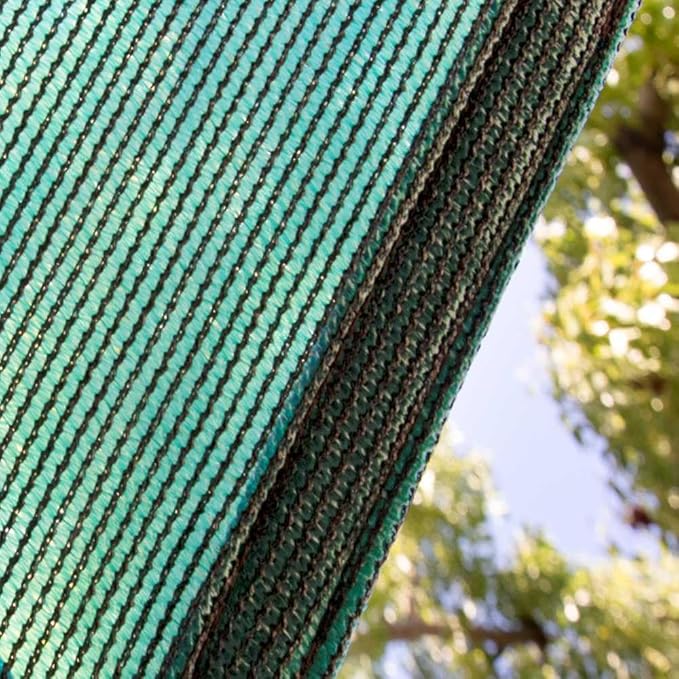 Amgo Custom Size 10' x 19' x 21.5' Green Right Triangle Sun Shade Sail UPF50+ - Image 9
