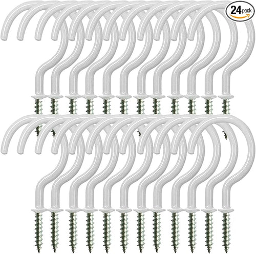 24 Pack Ceiling Hooks for Hanging Plants by xtieksh