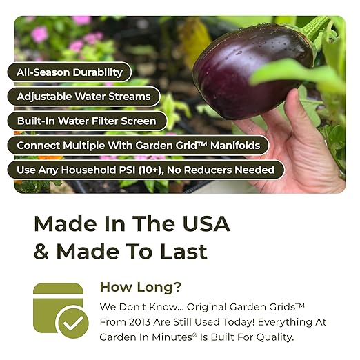 Garden Grid Watering System, 3x6 | Raised Garden Bed Drip Irrigation System - Image 4