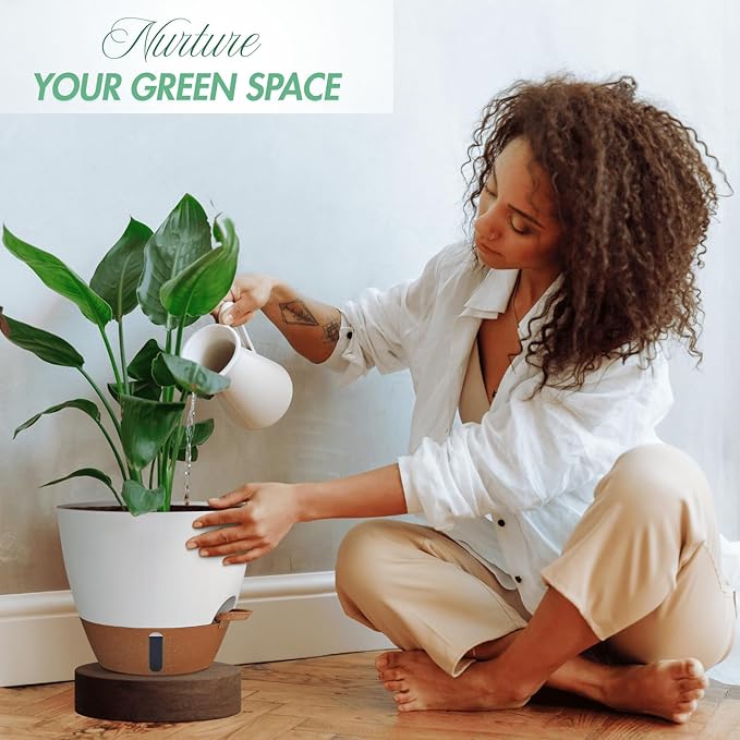 montresor 12/10/8 Inch Self Watering Pots - Image 2
