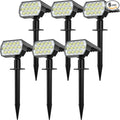 Solar Spot Lights Outdoor Waterproof IP65, 2-in-1 Solar Landscaping Spotlights by FratinkSolarLights