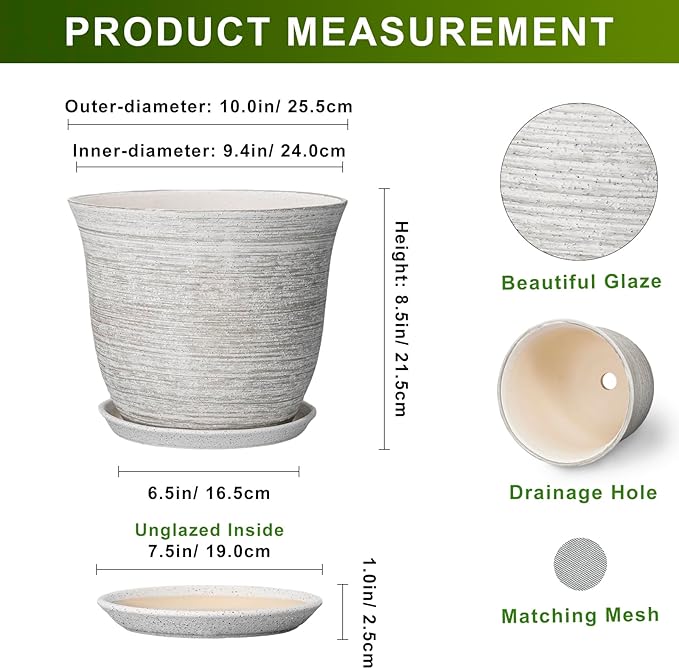 Ceramic Flower Pots - Image 2