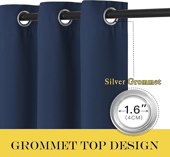 NICETOWN Wide Sliding Door Curtains - Image 3