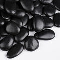 30 lbs Black Rocks for Planters, Polished Garden Stones for Outdoor Landscaping by OutdoorD%C3%A9cor