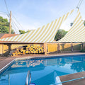 E&K Sunrise 3' x 3' x 3' Sun Shade Sail Triangle Canopy Shade Cover UV Block by EKSUNRISEINC