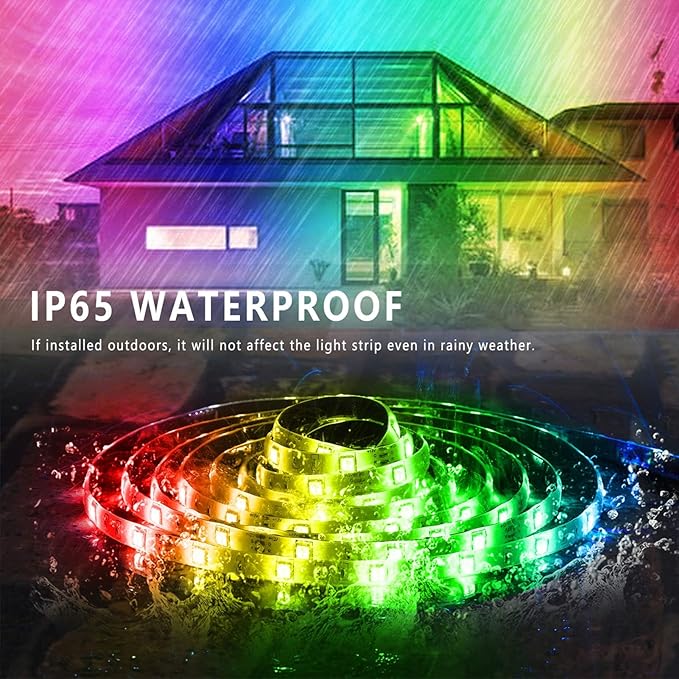 Outdoor Led Strip Lights Waterproof 400ft, Ip68 Outside Led Light Strip - Image 6