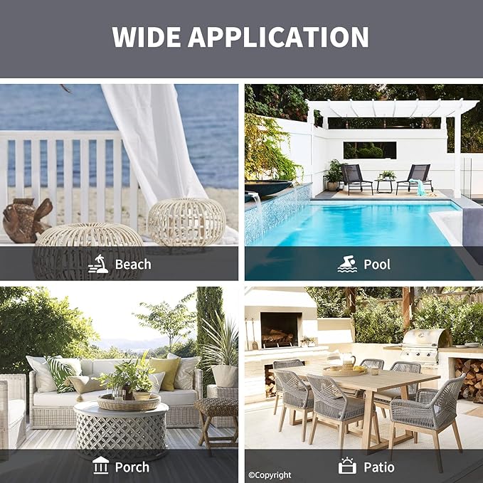 Outdoor Indoor Curtains W84 x L108 - Image 7