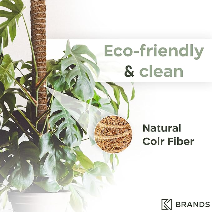 63'' Bendable Moss Pole Monstera Plant Support - Image 5