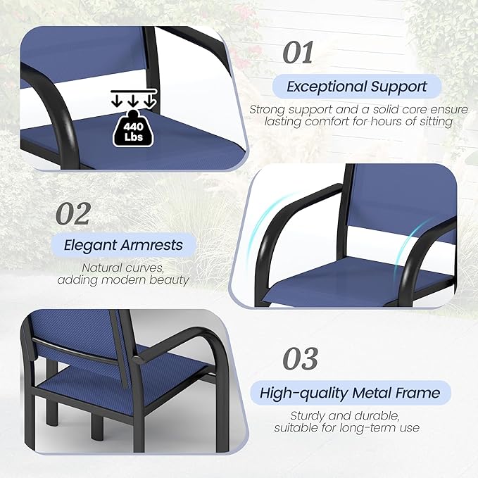 7-Piece Outdoor Patio Dining Set - Image 6
