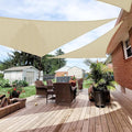 Patio Paradise 19' x 19' x 19' Sun Shade Sail Triangle Canopy Shade Cloth by Patio
