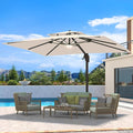 10 X 13 FT Cantilever Patio Umbrella by Ombrellon