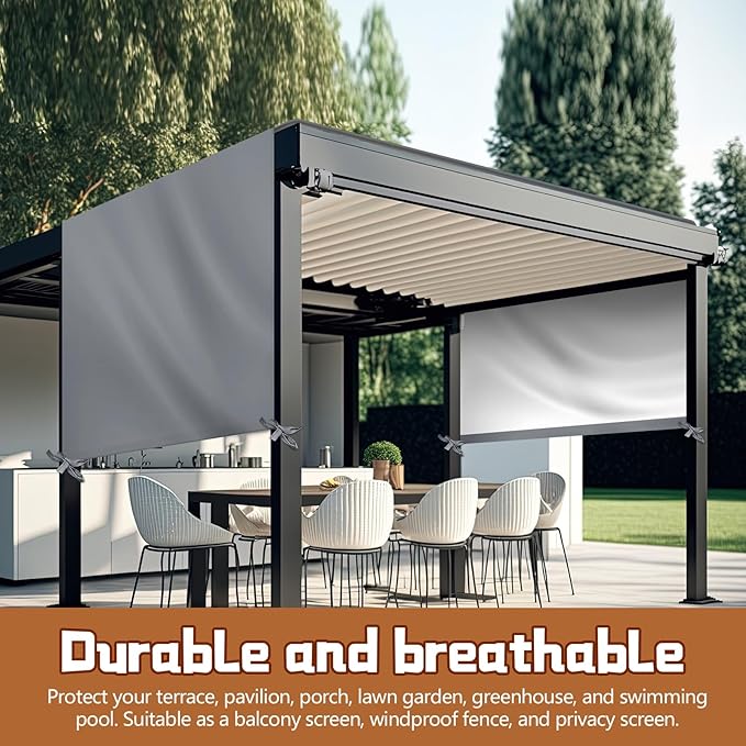Universal Pergola Replacement Canopy Outdoor Canopy Shade Cover Waterproof - Image 6