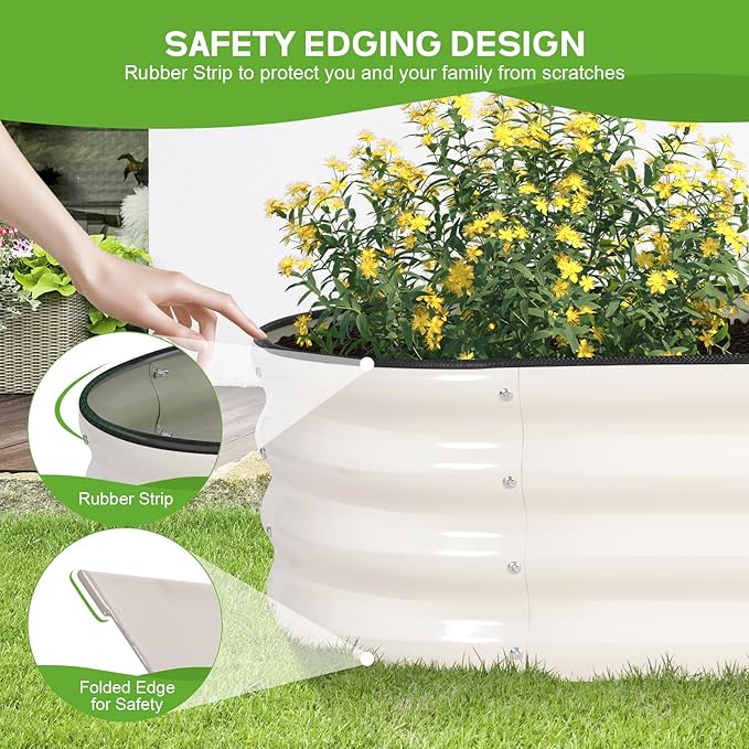 Galvanized Raised Garden Bed - Image 4