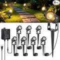 All-in-One Low Voltage Landscape Lighting Kit, 8 Pack Landscape Lights by LightingWill