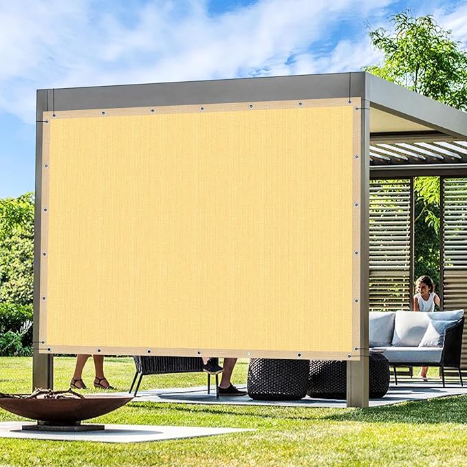 Artpuch Outdoor Pergola Shade Cover 17x18 FT Sun Shade Cloth by Artpuch