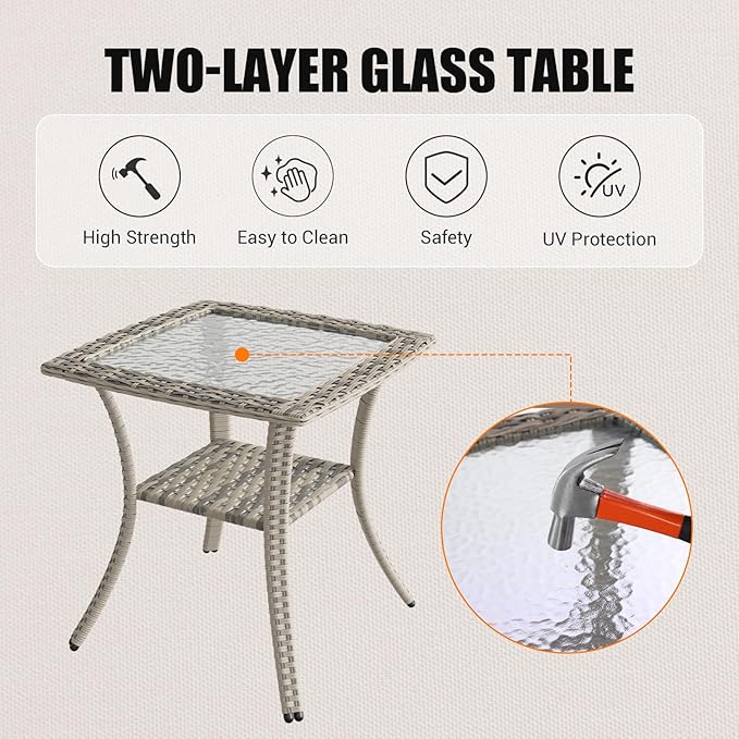 15-Piece Outdoor Patio Furniture Set - Image 7