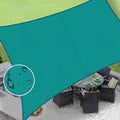 LOVE STORY Rectangle 4'x8' Waterproof Sun Shade Sail Canopy UV Block by LOVESTORY