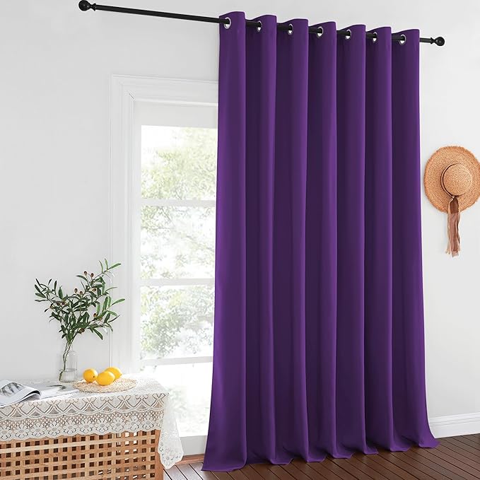 NICETOWN Royal Purple Blackout Curtains by NICETOWN