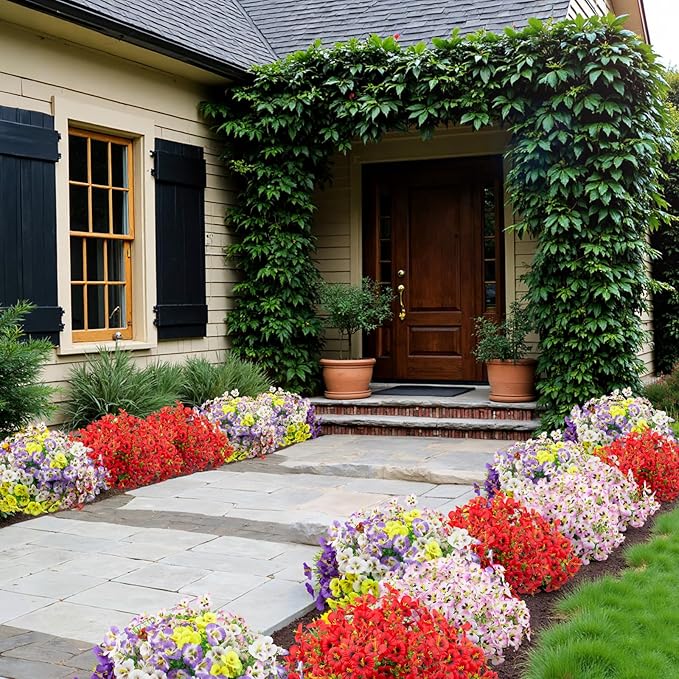 24 Bundles Artificial Pansy Flowers - Image 7