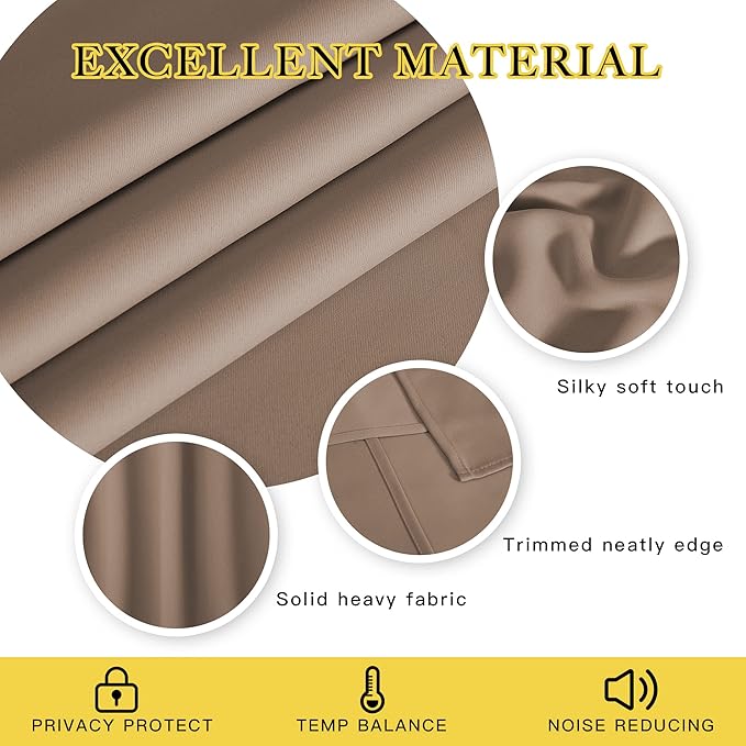 NICETOWN Door Curtain 84 inch Length - Image 5