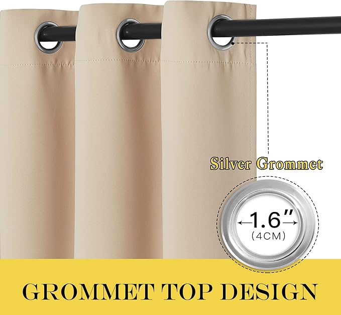 NICETOWN 80 inch Curtain Privacy - Image 3