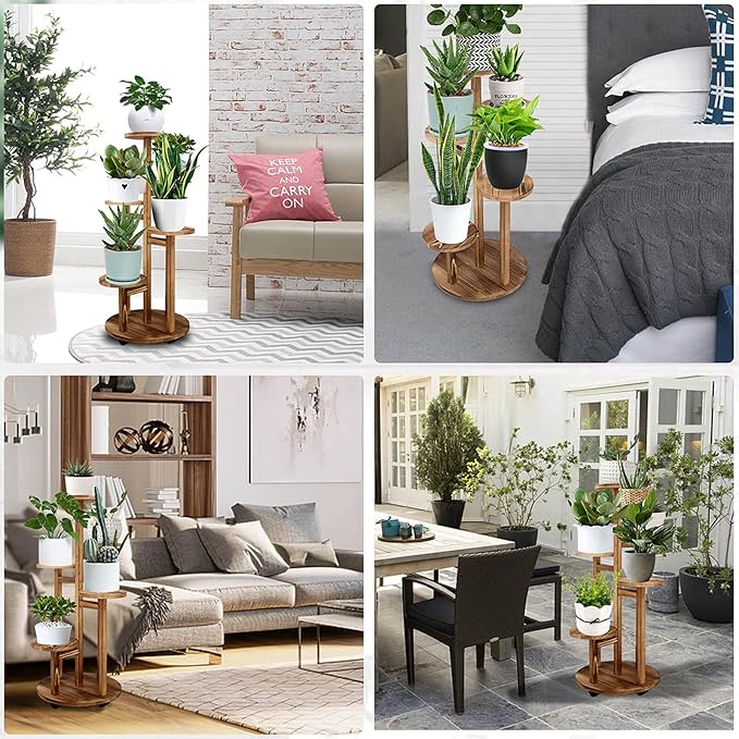 GEEBOBO 5 Tiered Tall Plant Stand - Image 4