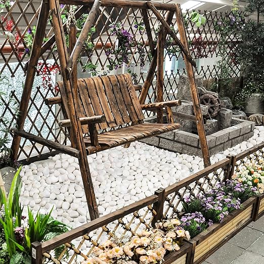 20 lbs White Rocks for Landscaping, 1-2 inch Decorative Rocks for Plants Indoor - Image 7