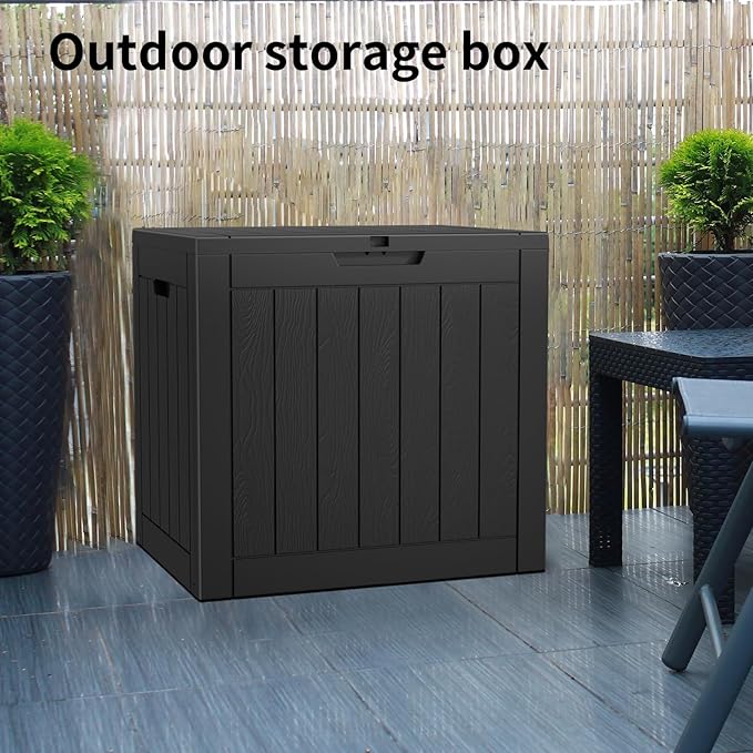 ROJIK 37 Gallon Outdoor Storage Box, Deck Box - Image 3