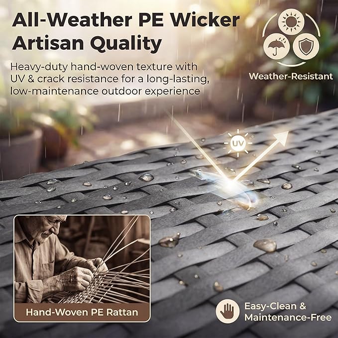 NICESOUL 11 Piece Outdoor Sectional - Image 7