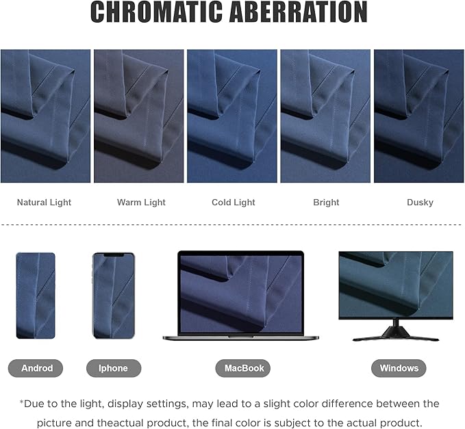 BONZER Outdoor Curtains for Patio Waterproof Thick Privacy Grommet Light - Image 5