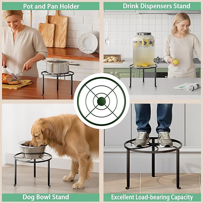 5 Pack Metal Pot Rack Stand, Patented Plant Stand - Image 6