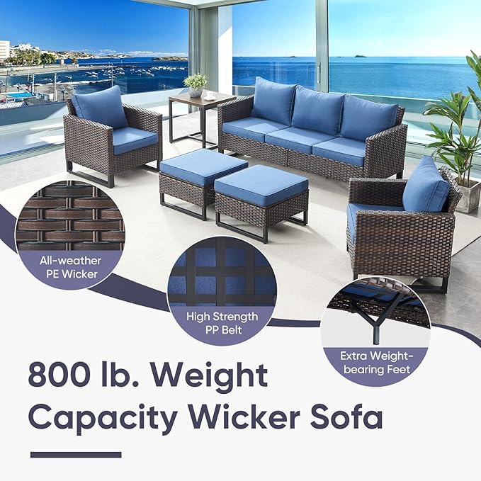 Belord 7 Pieces Patio Furniture Set - Image 6