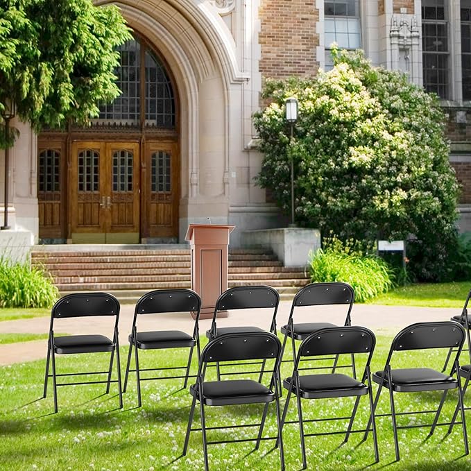 VINGLI 20 Pack Folding Chairs - Image 8
