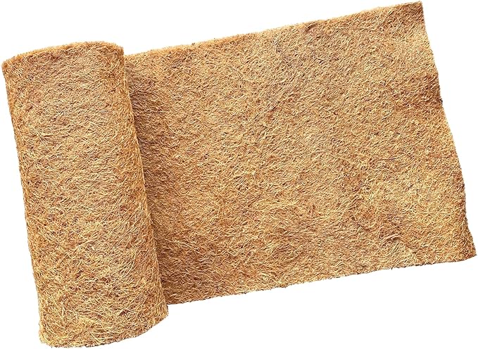 14x100 Inch Coconut Liner Roll for Planters Flower Basket Natural Coco Fiber by KarlliuHOMEGARDEN