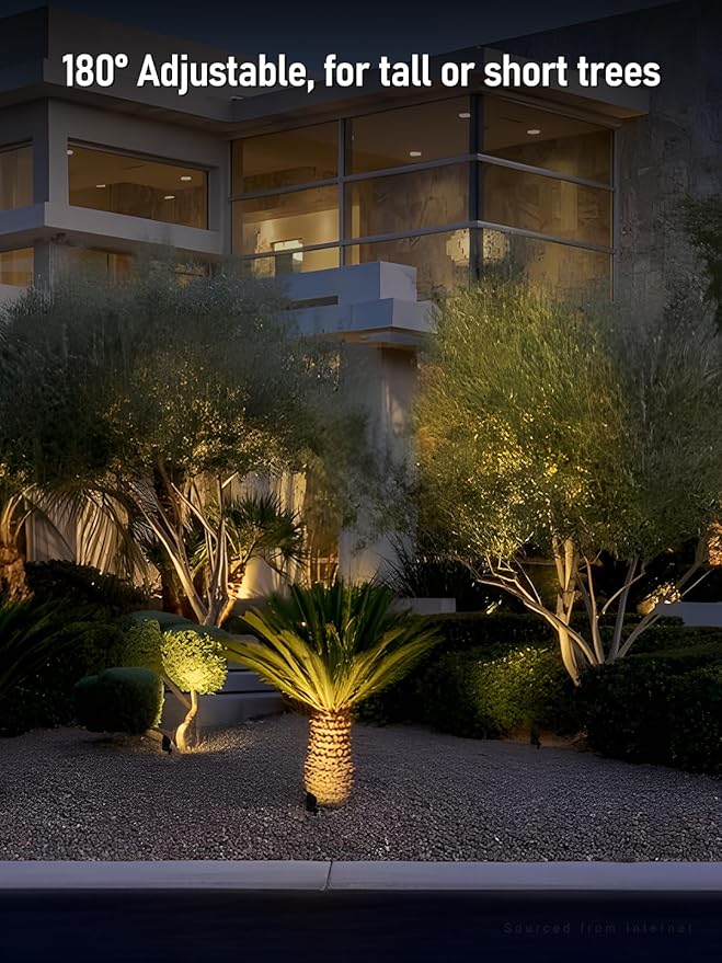 LEONLITE 8-Pack 5CCT Low Voltage LED Landscape Spotlight, Update - Image 4
