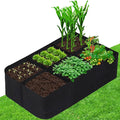 CJGQ Fabric Raised Garden Bed 4x2x1ft Garden Grow Bed Bags by CJGQ